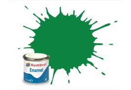 Farba Humbrol emailová č. 2 – Emerald Gloss (14 ml)