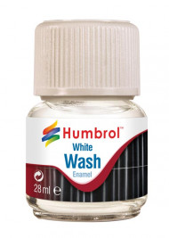 Humbrol Wash Enamel – White (28 ml)