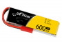 Gens ACE LiPo - 1S 600mAh 3,7V 1S1P (30C) JST Plug