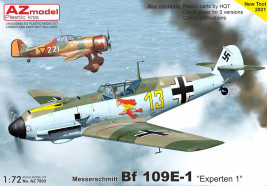 1:72 Messerschmitt Bf 109 E-1 „Experten 1“