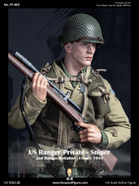 1:6 US Ranger Private Sniper. 2nd Ranger Battalion, France, 1944