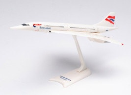 1:250 Concorde, British Airways, ″United Kingdom - Union Jack″ Colors (Snap-Fit)
