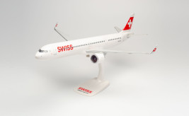 1:100 Airbus A321-271NX, Swiss International Air Lines, 2010s Colors (Snap-Fit)