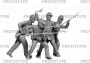 1:35 American Civil War Union Infantry Set No.2 (4 figúrky)