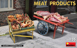 1:35 Meat Products (Wooden Crates & Cart)