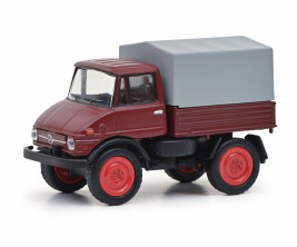 1:87 Mercedes-Benz Unimog U406 (Red)