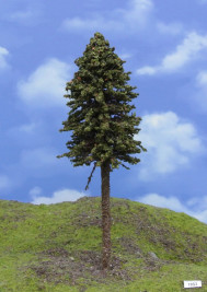 Modelárský strom – smrek s kmeňom, výška 20–22 cm
