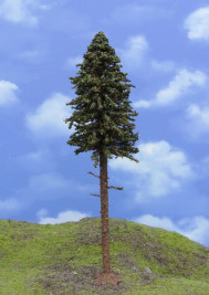 Modelárský strom – smrek s kmeňom TOP, výška 21–23 cm