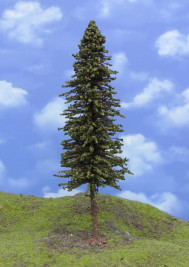 Modelárský strom – smrek s kmeňom TOP, výška 24–27 cm