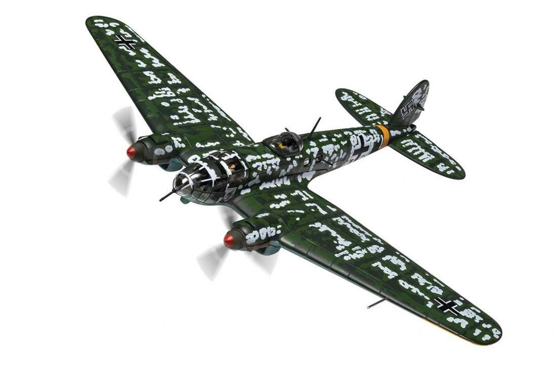Náhľad produktu - 1:72 Heinkel He 111 H-6, W.Nr. 4500, A1+FN, Operation Barbarossa