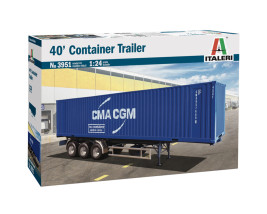 1:24 40’ Container Trailer