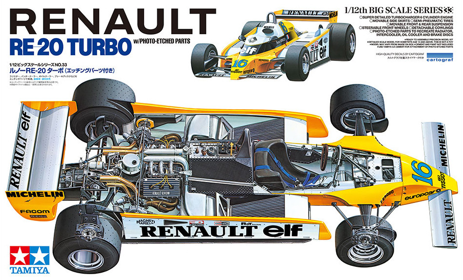 Náhľad produktu - 1:12 Renault RE20 Turbo