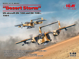 1:48 North American Rockwell OV-10A & OV-10D+ Bronco, Desert Storm 1991