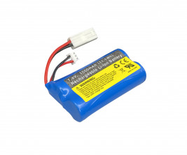 Rapid Boat: Li-Ion batéria 7,4V 1500mAh, Mini Tamiya Plug