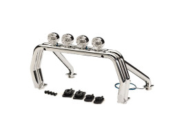 Traxxas Roll bar (assembled with LED light bar)/ roll bar mounts, left & right (pre #9212)