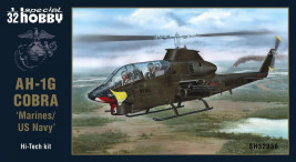 1:32 AH-1G Cobra ″Marines/US Navy″ Hi-Tech Kit