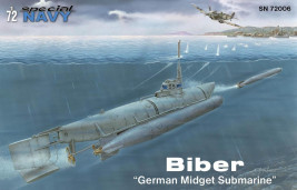 1:72 Biber „German Midget Submarine“