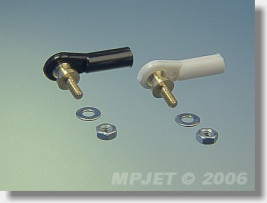 Guľový čap V1 M3/3 krátky (6 ks)