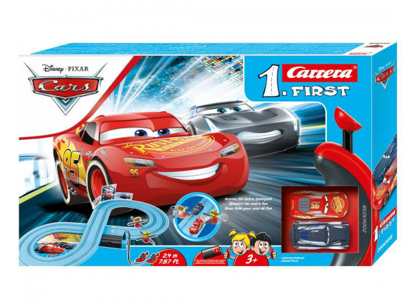 Náhľad produktu - Autodráha Carrera 1. First – Cars Power Duell, dĺžka 2,4 m