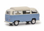 1:64 Volkswagen T2 Bus (Blue/White)