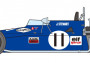 1:12 Tyrell 003, 1971 Monako GP