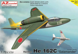 1:72 Heinkel He 162 C Salamander „in Foreign Services“
