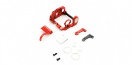 Mini-Z: MML hliníkový držiak motora pre MR-03W/MM 98mm (Red Limited)