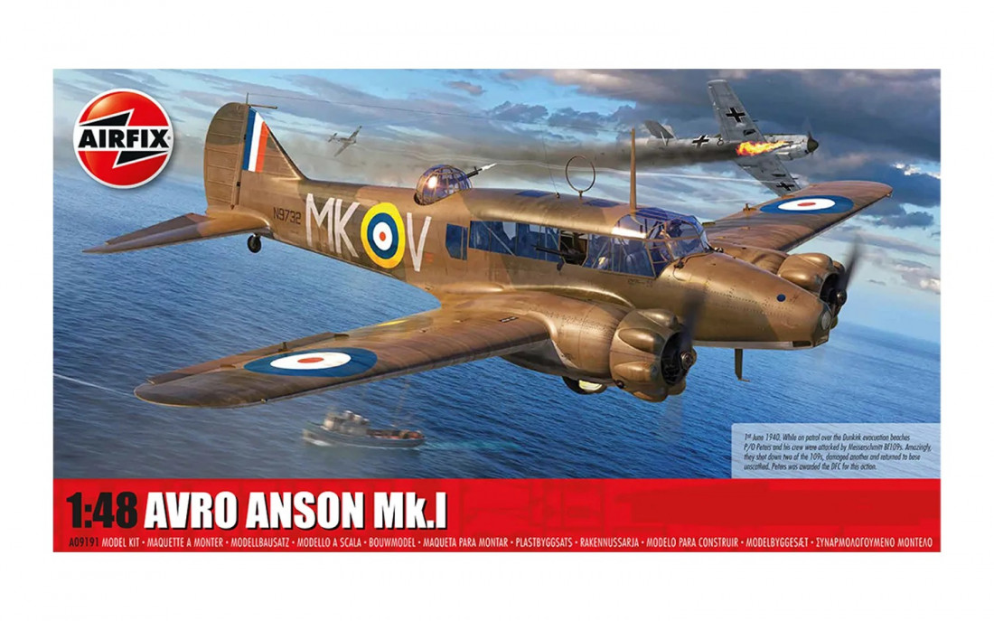 Náhľad produktu - 1:48 Avro Anson Mk.I