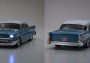 1:10 Chevy Bel Air Coupe 1957 Tourquise Fazer Mk2 FZ02L 4WD (Ready Set)