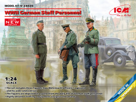 1:24 German Staff Personnel WWII (predobjednávka)