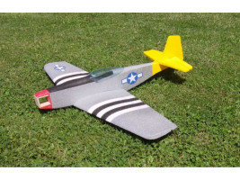 North American P-51D Mustang EPA (biela verzia)