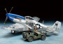 1:48 North American P-51D Mustang & 1/4 Ton 4x4 Light Vehicle Set