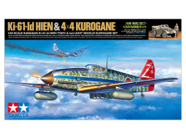 1:48 Kawasaki Ki-61-Id Hien (Tony) & 4x4 Light Vehicle Kurogane Set