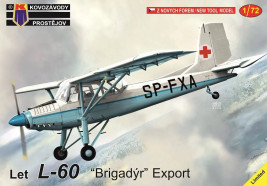 1:72 Let L-60 Brigadýr „Export“ (predobjednávka)
