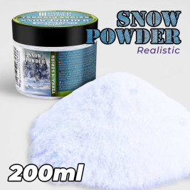 Model Snow Powder Realistic – modelárský posyp sneh (200 ml)