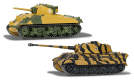 Sherman vs. King Tiger (World of Tanks)