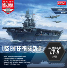 1:700 USS Enterprise CV-6 „Battle of Midway“