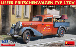 1:35 Liefer Pritschenwagen Typ 170V Furniture Transport Car (predobjednávka)