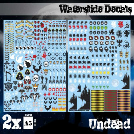 Waterslide Decals – Undead