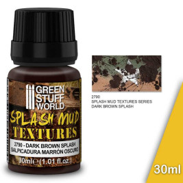 Splash Mud Textures – Dark Brown (30 ml)