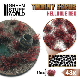 Thorny Scrubs – Hellhole Red 14mm (48 ks)