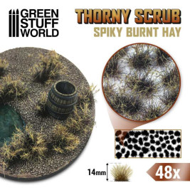 Thorny Scrubs – Spiky Burnt Hay 14mm (48 ks)