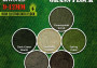 Static Grass Flock 9–12 mm – modelársky posyp vidieckej kroviny (200 ml)
