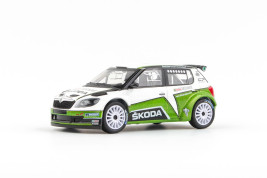 1:43 Škoda Fabia II FL S2000 (2010) – Škoda Motorsport Design 2012 II (asfaltové kolesá)