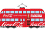 1:76 Double Decker Tram, Coca-Cola