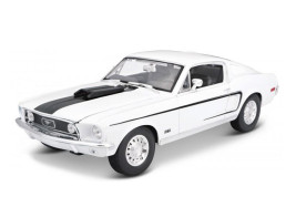 1:18 Ford Mustang GT Cobra Jet, 1968 (White)