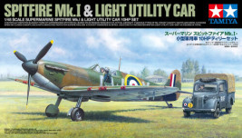 1:48 Supermarine Spitfire Mk.I & Light Utility Car 10HP Tilly