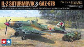 1:48 Ilyushin IL-2 Shturmovik with GAZ 67B (Set)