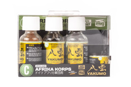 Mr. Weahthering Color Paint – Yakumo patinovací set 2. svetová vojna, Afrika Korps