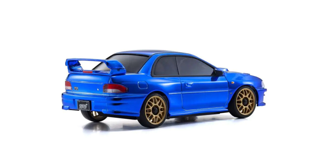 Mini-Z AWD: Karoséria Subaru Impreza 22B-STi Chrome Blue, Kyosho